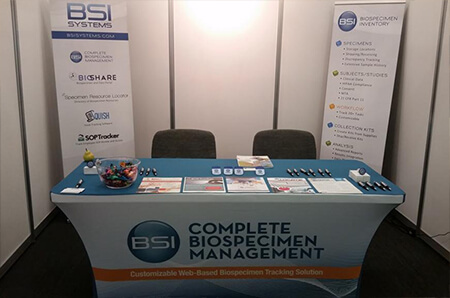 Photo of the IMS ESBB Exhibitor Booth