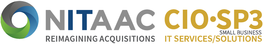NITACC and CIO-SP3 small business logos